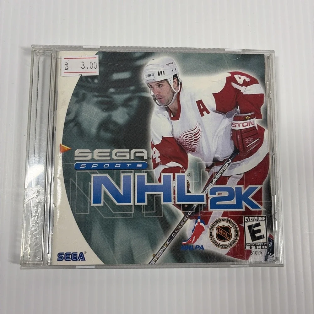 NHL 2K Sega Sports Sega Dreamcast Disc